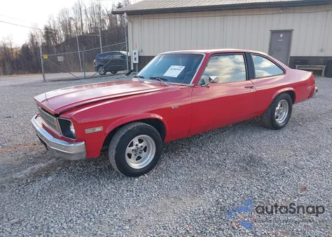 1976 Chevrolet Nova from USA, damaged, VIN 1X17Q6W243382